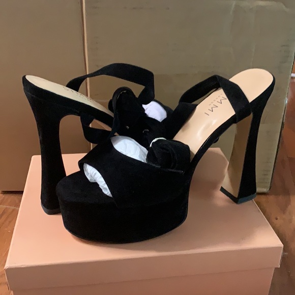 Simmi Shoes “Melly” open toe Platform heels - Picture 5 of 8